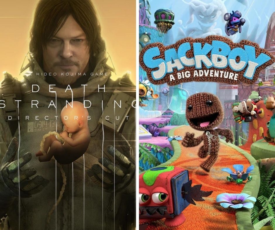 Death Stranding image nad Sackboy: A Big Adventure image