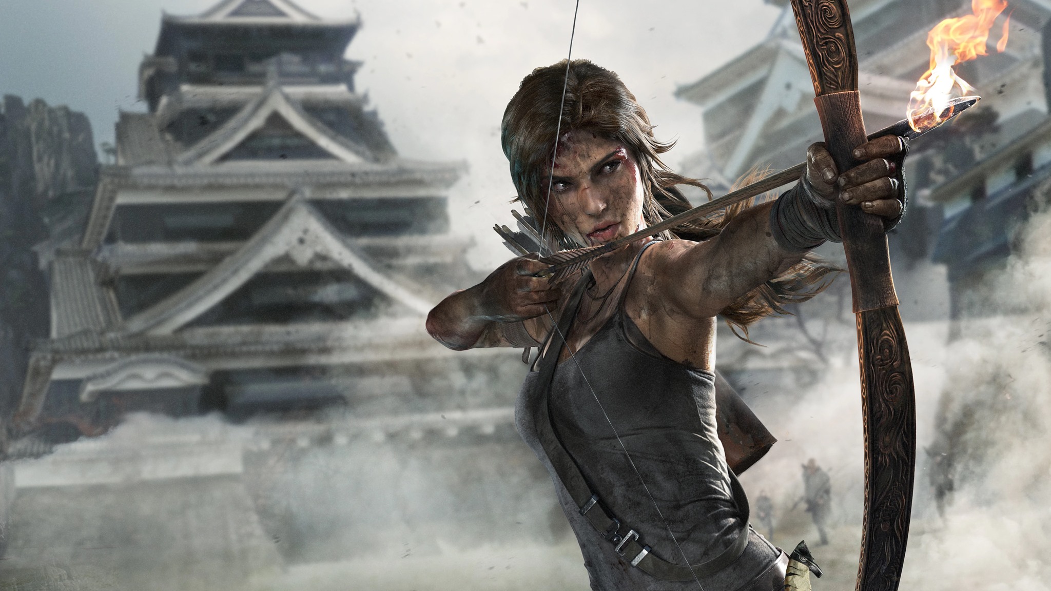 Lara Croft s lukom